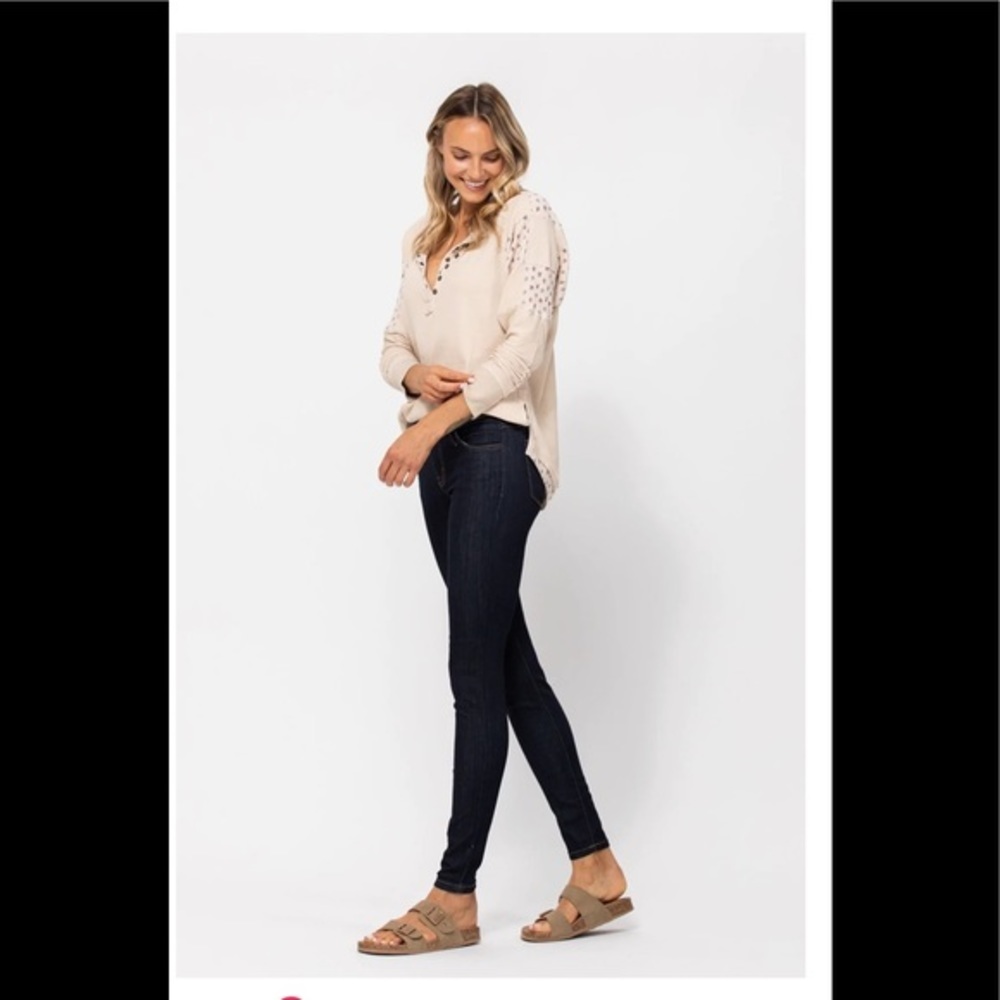 Judy Blue High Waist Skinny Denim - Picture 3 of 4